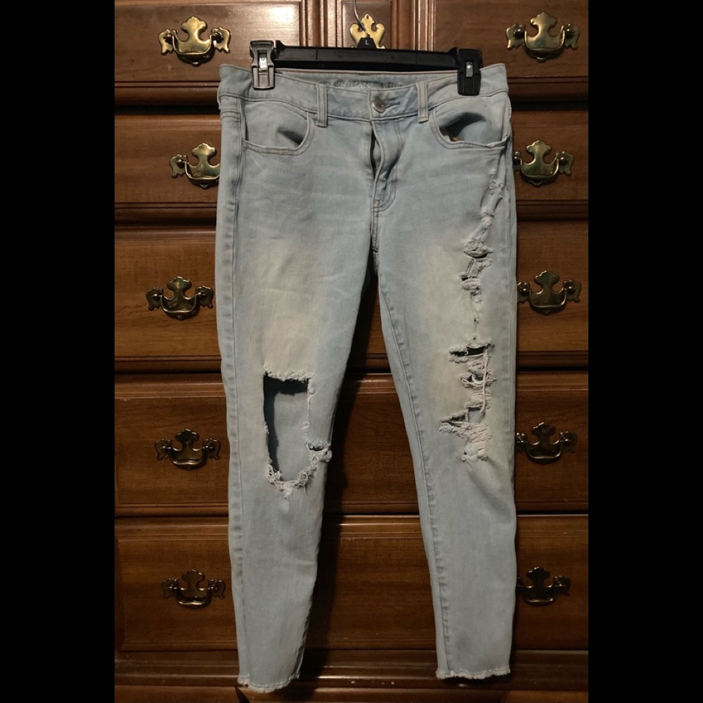 AE ripped jeans